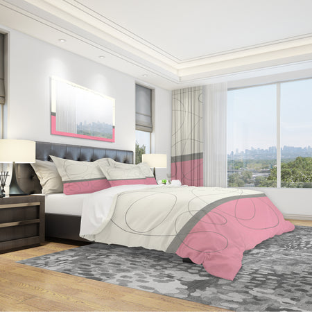 GeometricNeapolitan I - Geometric Duvet Cover Set