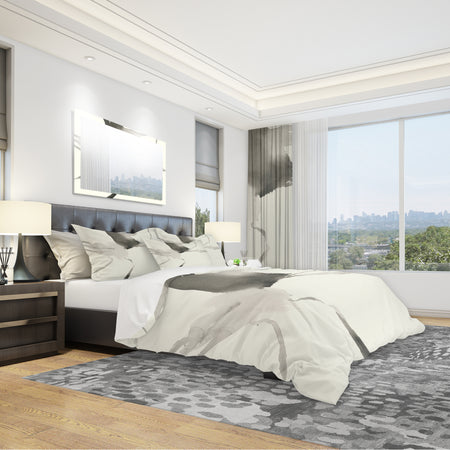 minimal geometric Gesture I - Geometric Duvet Cover Set