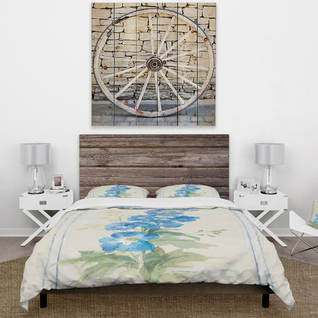 Floursack Florals VII - Cottage Duvet Cover Set