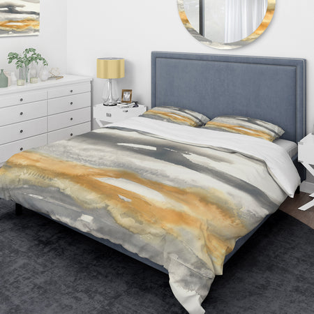 Gold Glamour Direction I - Glam Duvet Cover Set