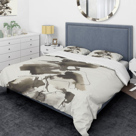 Geometric Glam Square I - Glam Duvet Cover Set