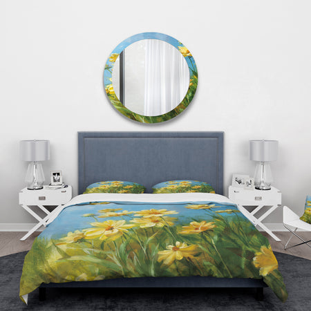 Summer Field I - Traditional Duvet Cover Set