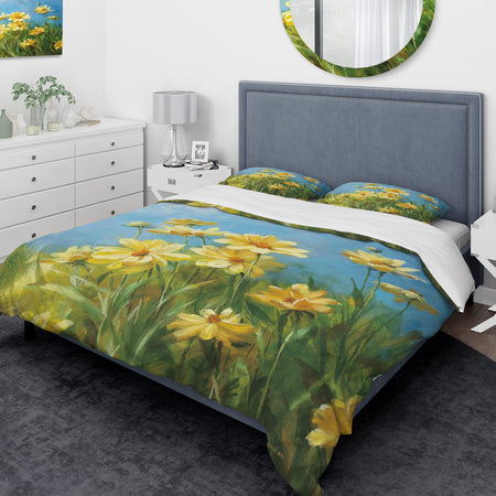 Summer Field I - Traditional Duvet Cover Set