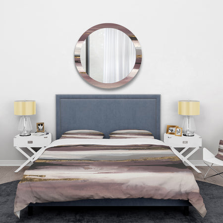 Purple Glam Storm I - Glam Duvet Cover Set