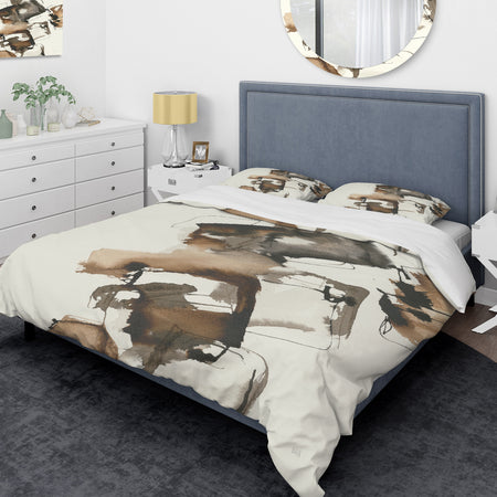 Gold Glam Squares II - Glam Duvet Cover Set