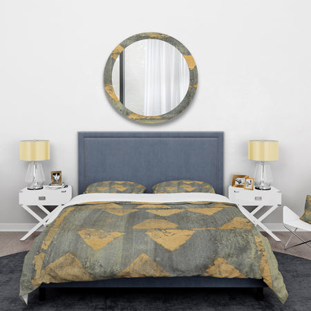 Glam Metallic Form I - Glam Duvet Cover Set
