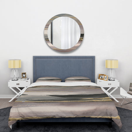 Glamorous Morning Fog II - Glam Duvet Cover Set