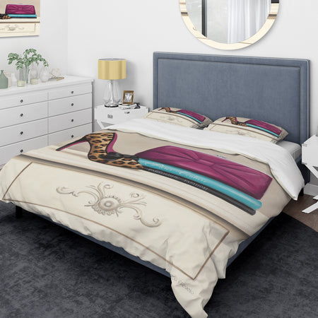 Fashion & Glam Avenue high heels I - Glam Duvet Cover Set