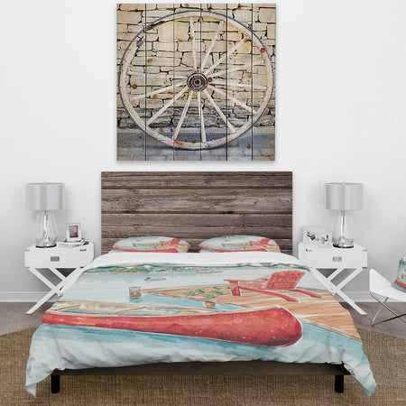 Lake Moments IV - Cottage Duvet Cover Set