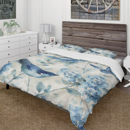 Indigold Bird Cottage Family II - Cottage Duvet Cover Set