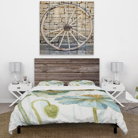 My Greenhouse Cottage Flowers II - Cottage Duvet Cover Set