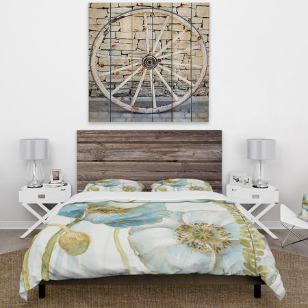 My Greenhouse Cottage Flowers III - Cottage Duvet Cover Set