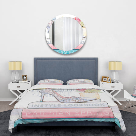 Pink Fashion high heels III - Glam Duvet Cover Set