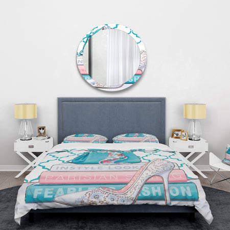 Pink Fashion high heels IV - Glam Duvet Cover Set