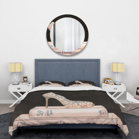 Pink Fashion & Glam high heels I - Glam Duvet Cover Set