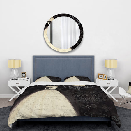 French Couture I - Glam Duvet Cover Set