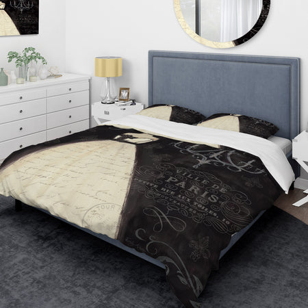 French Couture I - Glam Duvet Cover Set