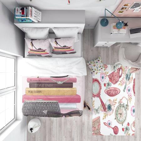 Paris Glamourous Gold Style I - Teenage Duvet Cover Set