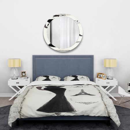 Elegance Glam Paris Diva I - Glam Duvet Cover Set