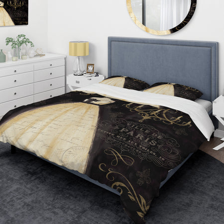 French chandeliers Couture III - Glam Duvet Cover Set