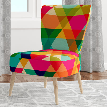 Diamond Retro IX - Upholstered Mid-Century Accent Chair