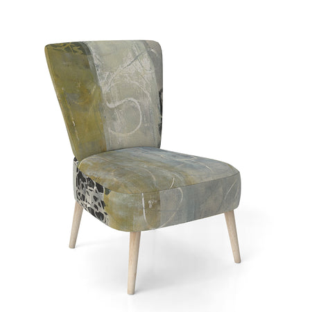 Multicolor Twin City - Upholstered Glam Accent Chair