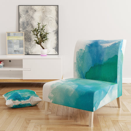 Sea Glass - Upholstered Traditional Accent Chair