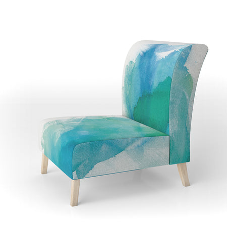 Sea Glass - Upholstered Traditional Accent Chair