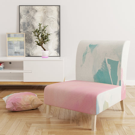 Pink Dream - Upholstered Modern Accent Chair