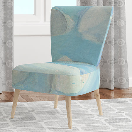 Running Water III - Upholstered Traditional Accent Chair