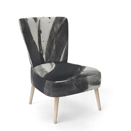 Minimalistic Roller II - Upholstered Mid-Century Accent Chair