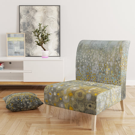 Galm Abstract III - Upholstered Transitional Accent Chair
