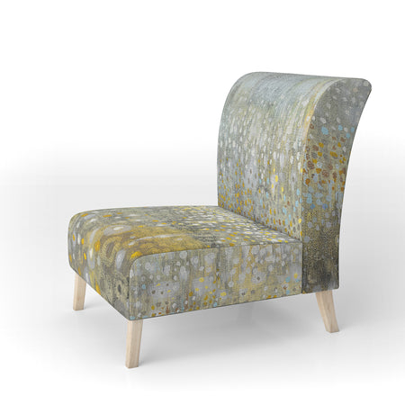 Galm Abstract III - Upholstered Transitional Accent Chair