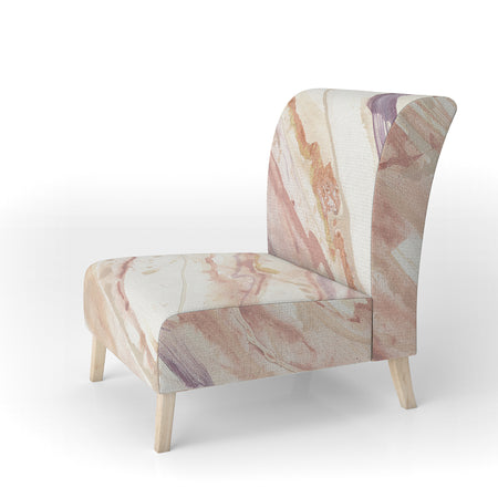 Copper Shabby Dreams - Upholstered Shabby Chic Accent Chair