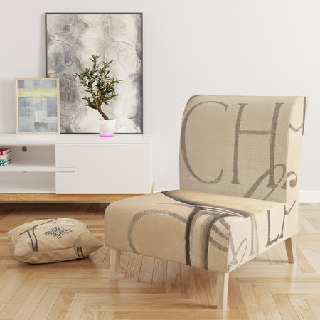 French Chateau White Wine II - Upholstered Food And Beverage Accent Chair