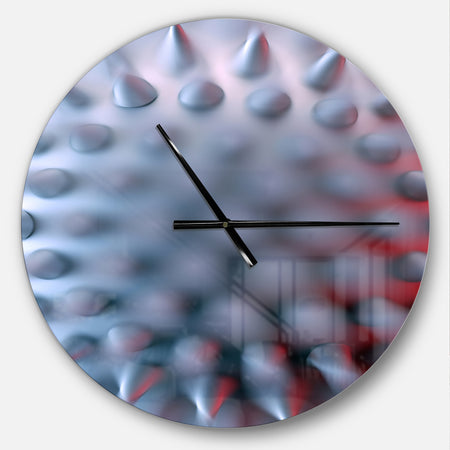 Macro Prickly Texture Design - Oversized Modern Wall CLock