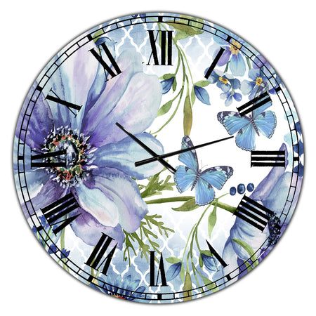 Sheila's Lovely Garden-JP3930 - Oversized Cottage Wall Clock