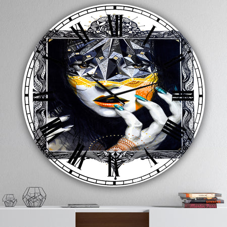 Urban Lady Style - Oversized Modern Wall Clock