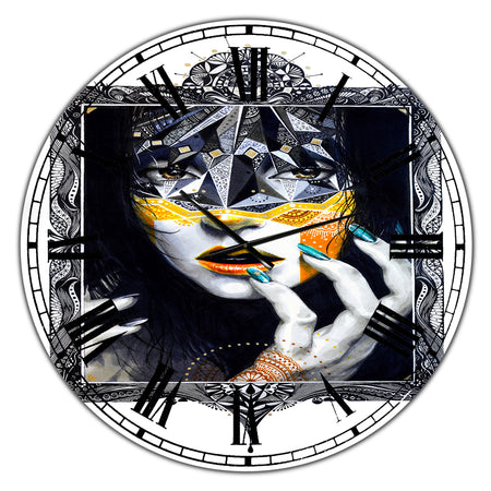 Urban Lady Style - Oversized Modern Wall Clock