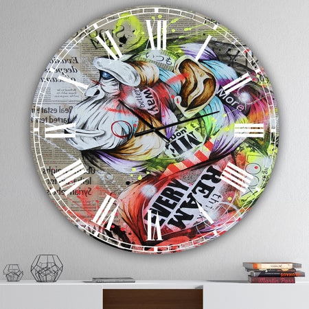 Visionary 2 - Oversized Modern Wall Clock