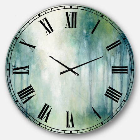 Walk in the Forest - Traditional Landscape Large Wall CLock