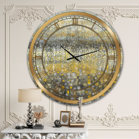 Galm Abstract III - Glam Wall CLock