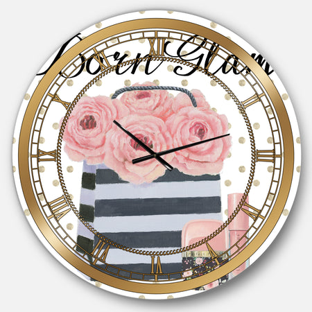 Simply Splendid II - Posh & Luxe Wall CLock