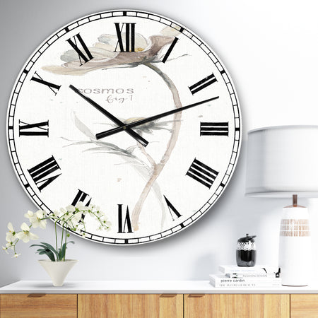 A Country Weekend VII No Border - Traditional Large Wall CLock