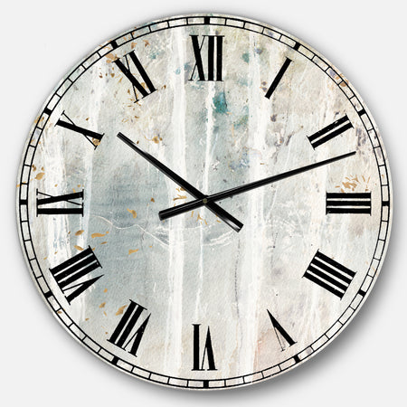 The Gray Barn Jartop 'A Woodland Walk into the Forest VI - Farmhouse Oversized Metal Clock