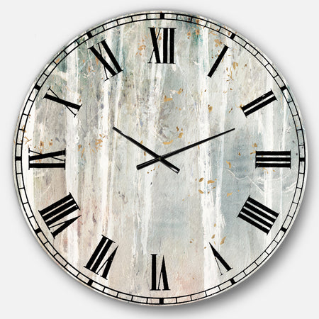 A Woodland Walk into the Forest VII - Modern Farmhouse Wall CLock