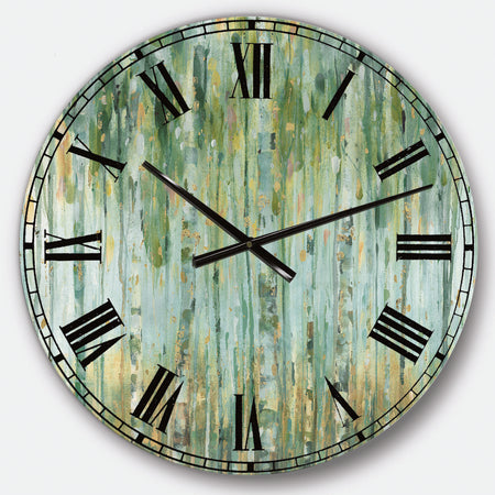 The birch Forest II - Traditional Large Wall CLock