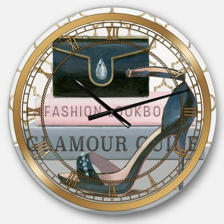 Glam fashion High Heels VI - Posh & Luxe Wall CLock