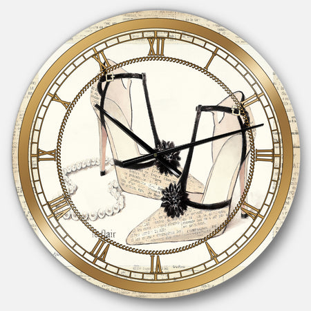 Chic Galm Closet III - Glam Large Wall CLock