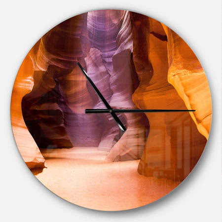 Upper Antelope Canyon - Oversized Modern Wall CLock